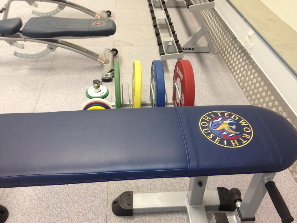 Ted Worth House Gym Bench Embroided