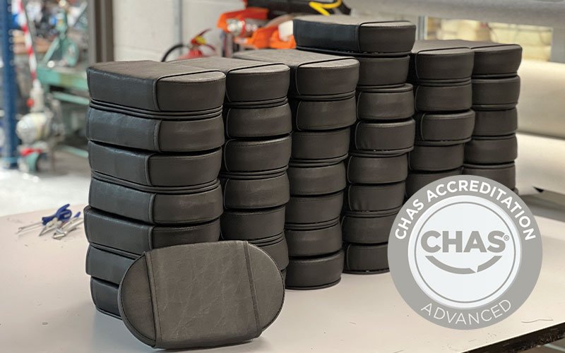 CHAS Accreditation for Gym Upholstery Company